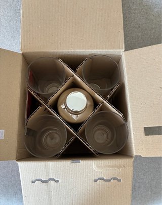 Set de coctelera y 4 vasos + recetario