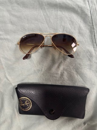 Gafas de sol Ray-Ban Aviator doradas