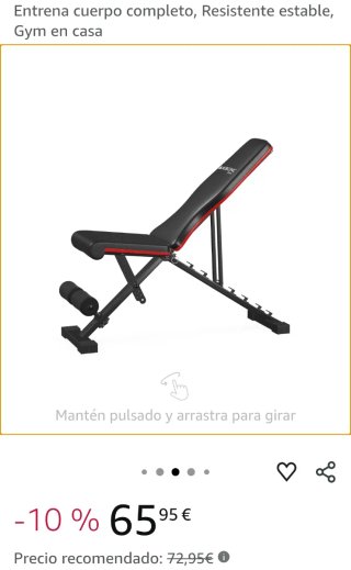 Banco de musculación MOBICLINIC