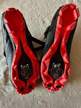 Zapatillas Ciclismo Spiuk Negras Rojas