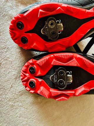 Zapatillas Ciclismo Spiuk Negras Rojas