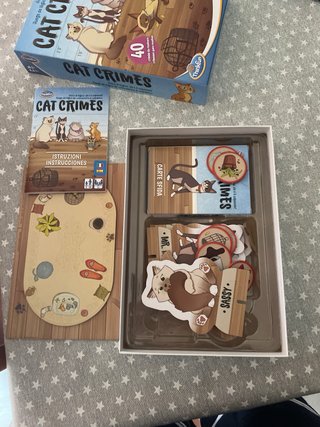 Juego de mesa Cat Crimes ThinkFun