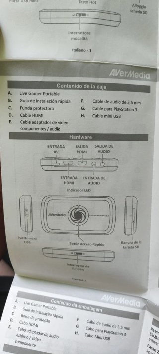 Capturadora AverMedia Live Gamer Portable