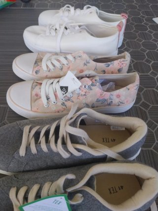 Lote 3 zapatillas mujer talla 41