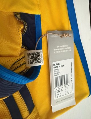 Camiseta oficial de la selección de Suecia