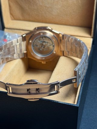 Seiko Mod Nautilus Oro Rosa 40mm