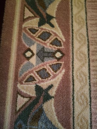Alfombra Lana Beige/Rosa 170x240 cm