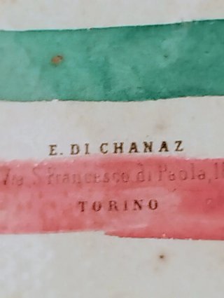 Antica foto Ammiraglio Carlo Pellion di Persano