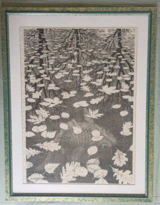 3 Puzzle M.C. Escher Bianco e Nero
