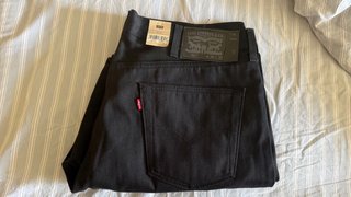 Levi's 501 W38 L30 Negro Americano.