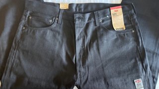 Levi's 501 W38 L30 Negro Americano.