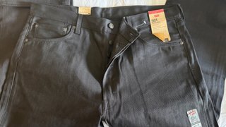 Levi's 501 W38 L30 Negro Americano.