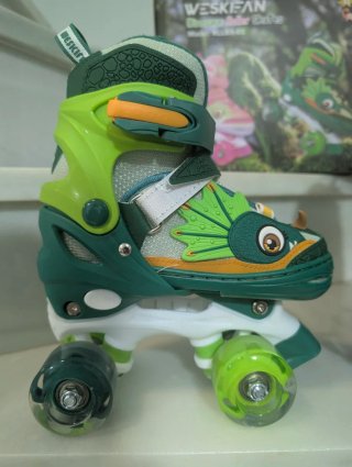 Patines Dinosaurio WESKIFAN Talla 30-33