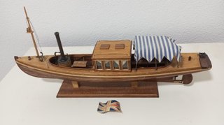 Maqueta Barco Vapor Louise