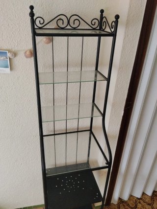 Estantería IKEA RÖNNSKÄR Negra Metálica