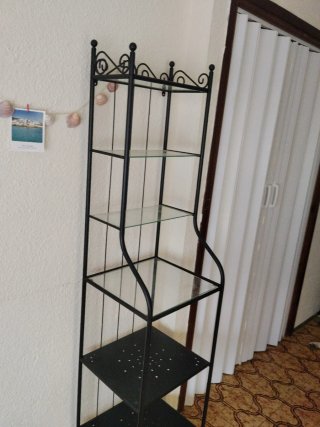 Estantería IKEA RÖNNSKÄR Negra Metálica