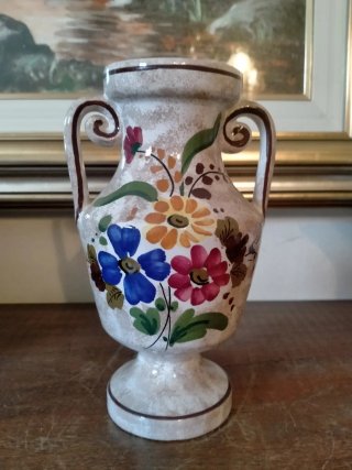 Vaso ceramica portafiori anni 60
