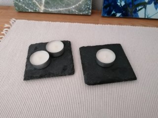 8 Posavasos de Pizarra