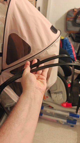 Capota Bugaboo Rosa Anti-Sol
