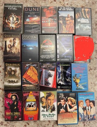 Lote 19 Películas VHS Acción, Comedia, Drama