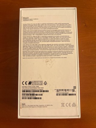 Vendo iPhone 13 de 128 GB para piezas o reparación