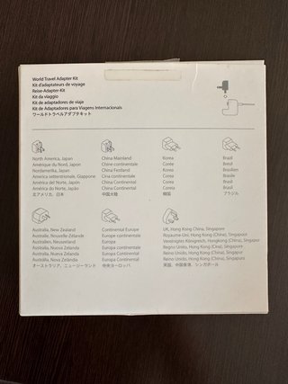 Apple World Travel Adapter Kit