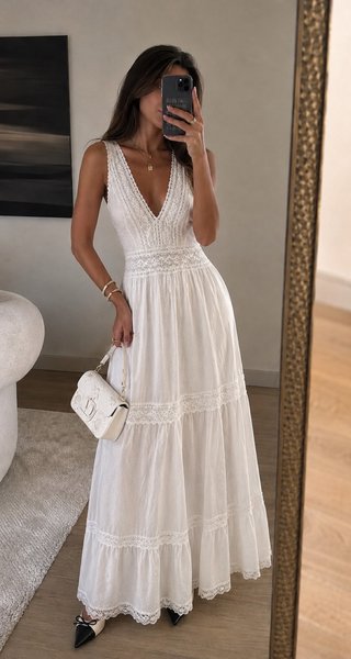 Vestido Verano Blanco