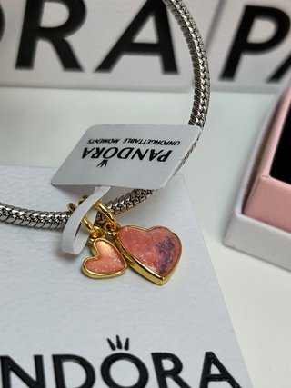 Pandora Corazones Colgantes madre  hija pack