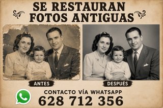 Restauración fotos antiguas