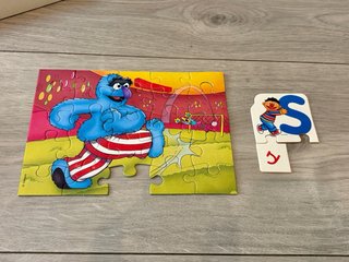Lote 3 Puzzles Educa, Ravensburger, Carrefour