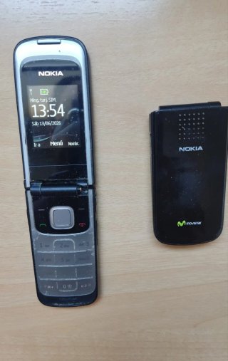 2 x Móviles Nokia 2720 Fold Negros