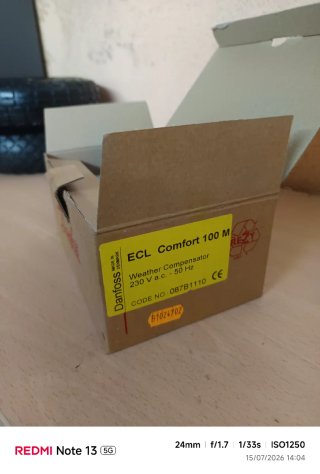 Regulador Danfoss ECL Comfort 100 M
