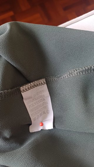 Top verde Carla Pepi Talla L