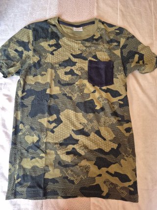 Camiseta Jack Jones Camuflaje