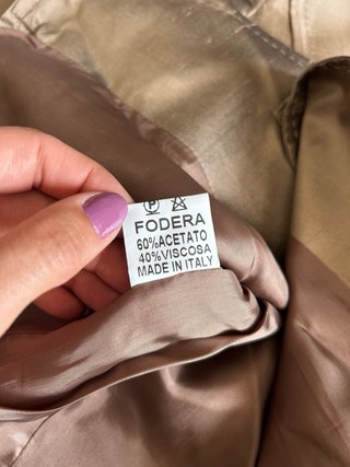 Tailleur donna 100% Seta Made in Italy