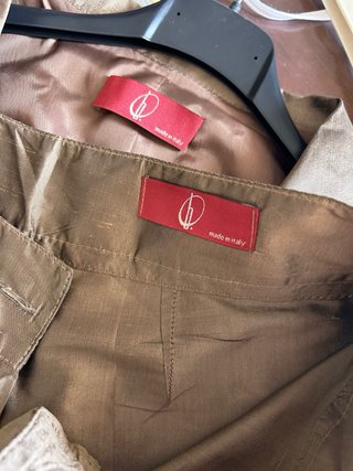 Tailleur donna 100% Seta Made in Italy