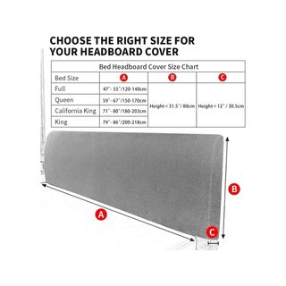 Funda cabecero cama terciopelo protector