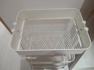Carrito organizador blanco 3 niveles