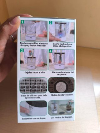 Limpiador Eléctrico de Brochas Stock Lider