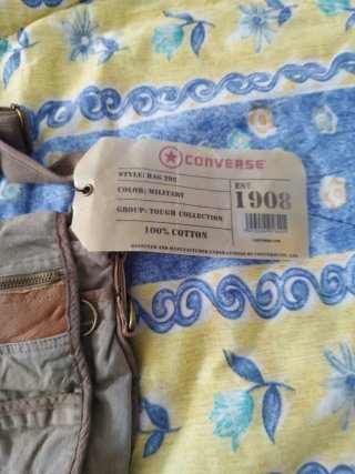 Bolso Converse verde militar