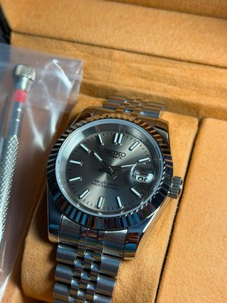 Seiko Mod Datejust Champagne