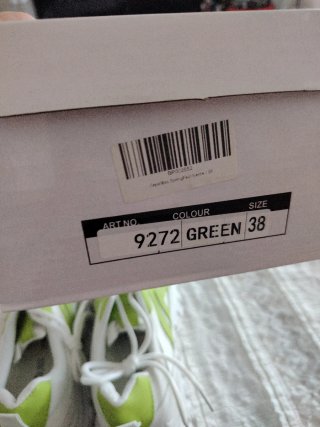 Zapatillas Deportivas Marquíz Blancas y Verdes