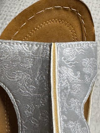 Sandalias Plataforma Plateadas