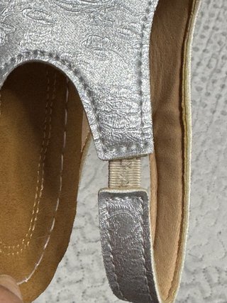 Sandalias Plataforma Plateadas