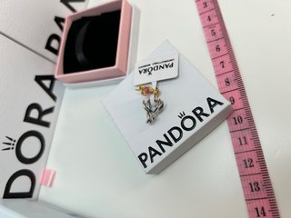 Pandora Charm Flor pack tulipanes plata pequeños