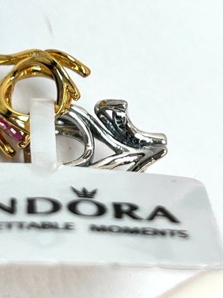 Pandora Charm Flor pack tulipanes plata pequeños