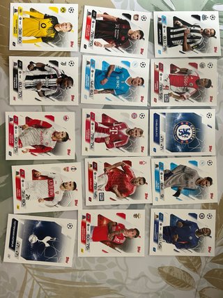 Colección Cartas Futbol Topps Champions League