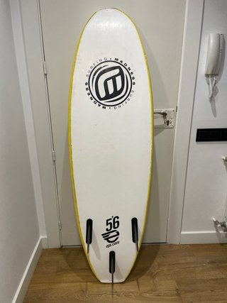 Tabla de Surf Soft Madness Amarilla