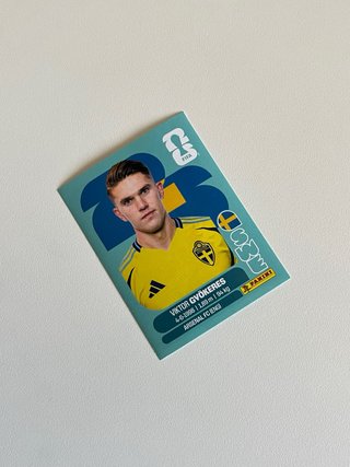 Cromo Panini Viktor Gyökeres Suecia