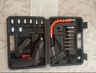 Destornillador Eléctrico con Accesorios